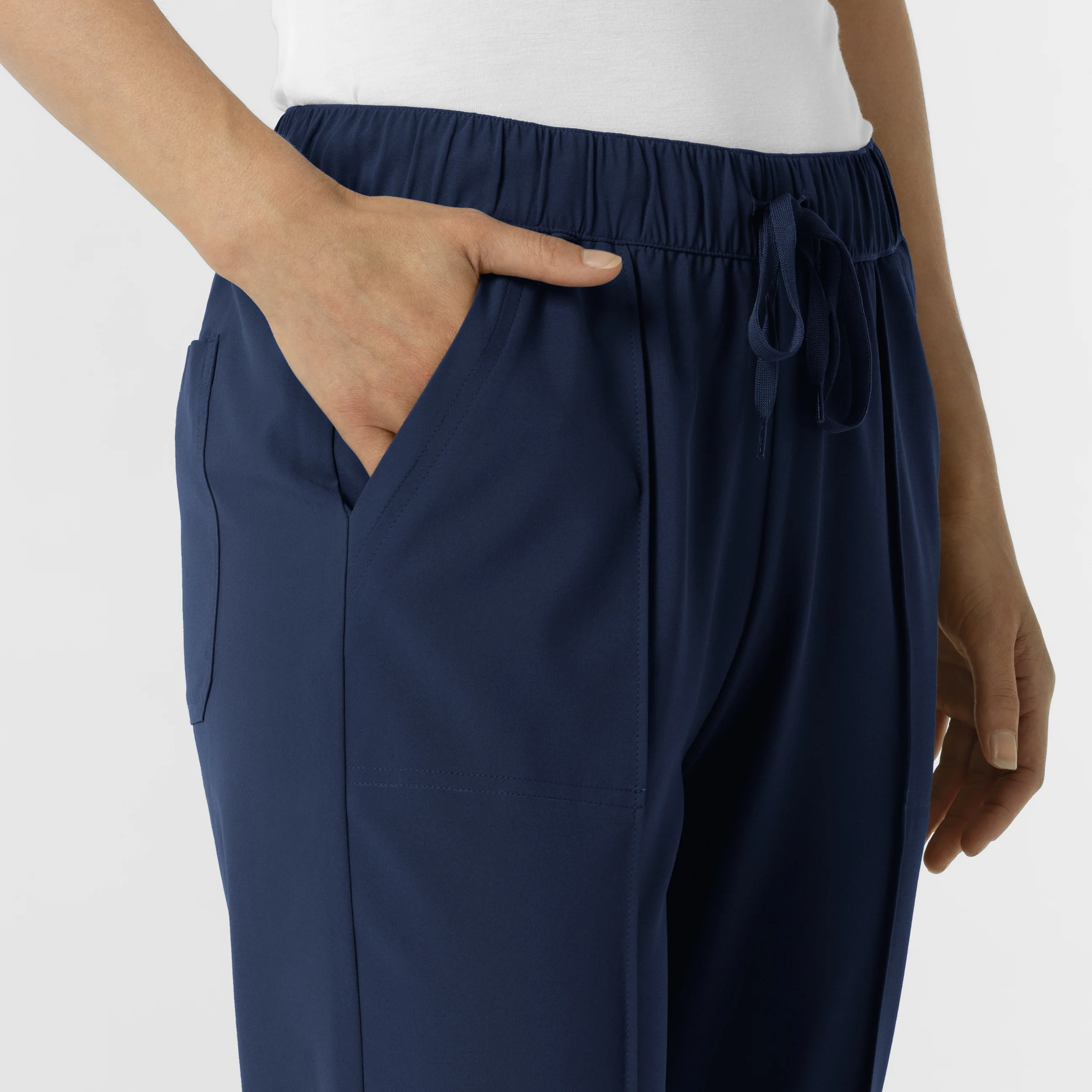 RENEW Edit Women's Tapered Ankle Scrub Trouser - Navy - Image 6