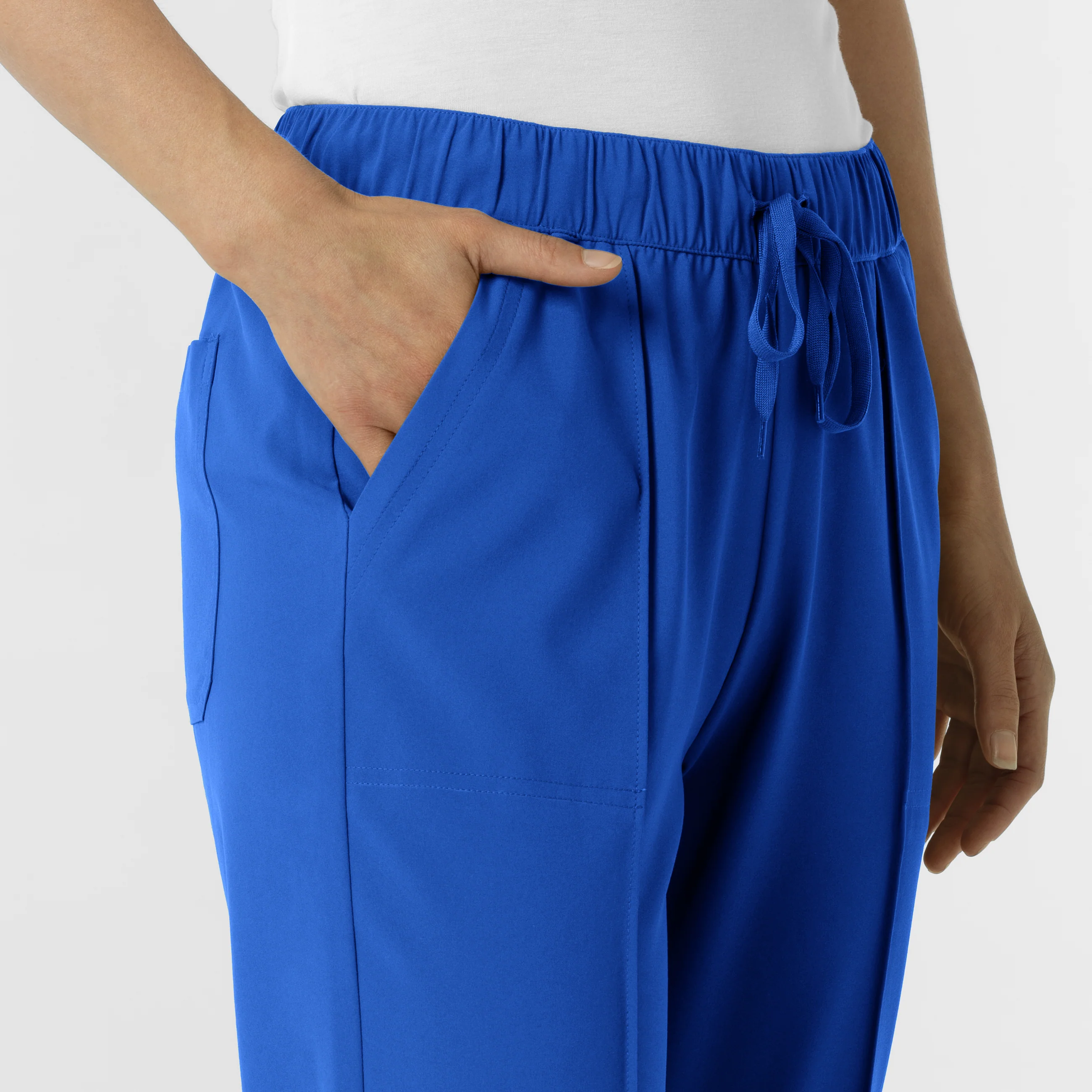 RENEW Edit Women's Tapered Ankle Scrub Trouser - Royal - Image 6