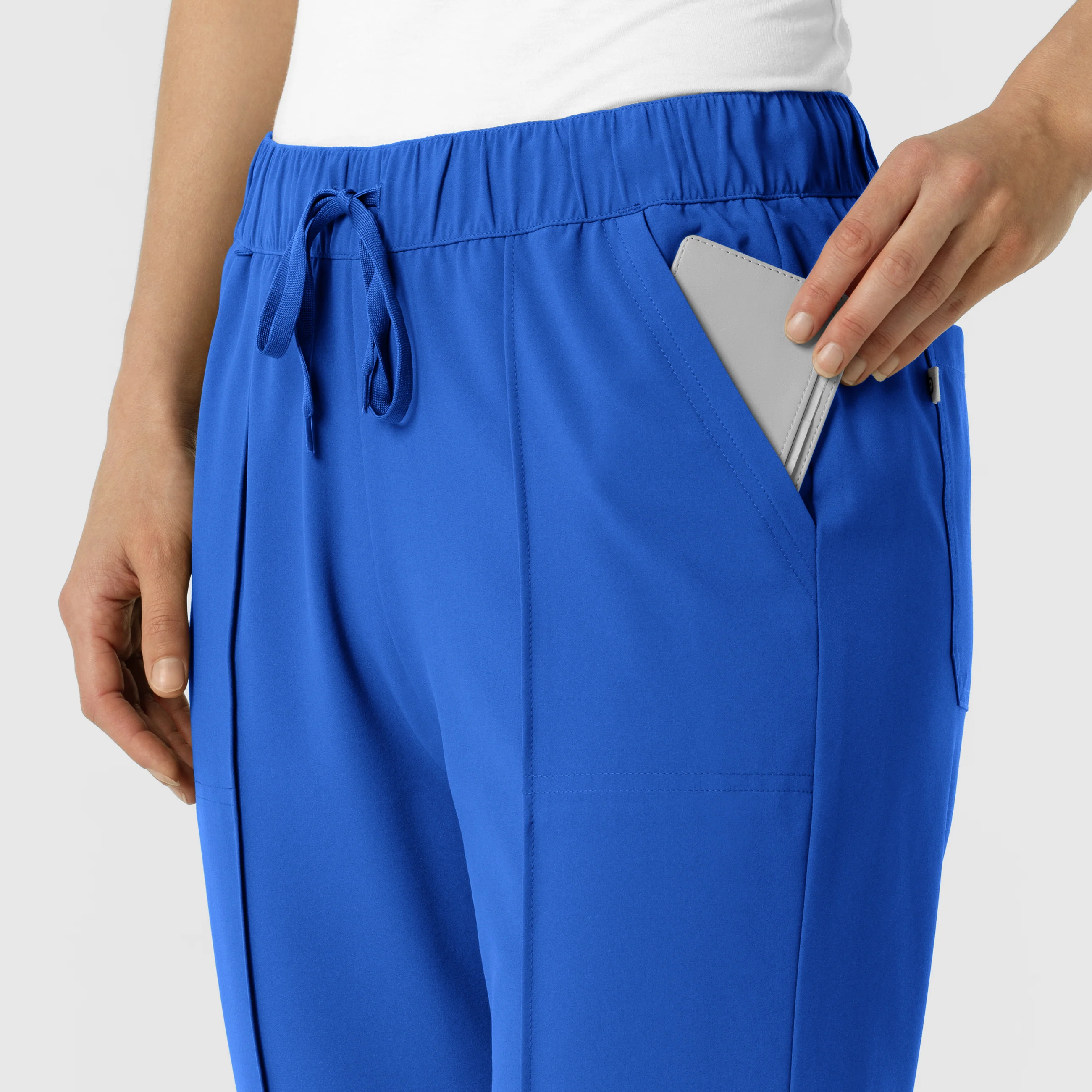 RENEW Edit Women's Tapered Ankle Scrub Trouser - Royal - Image 7