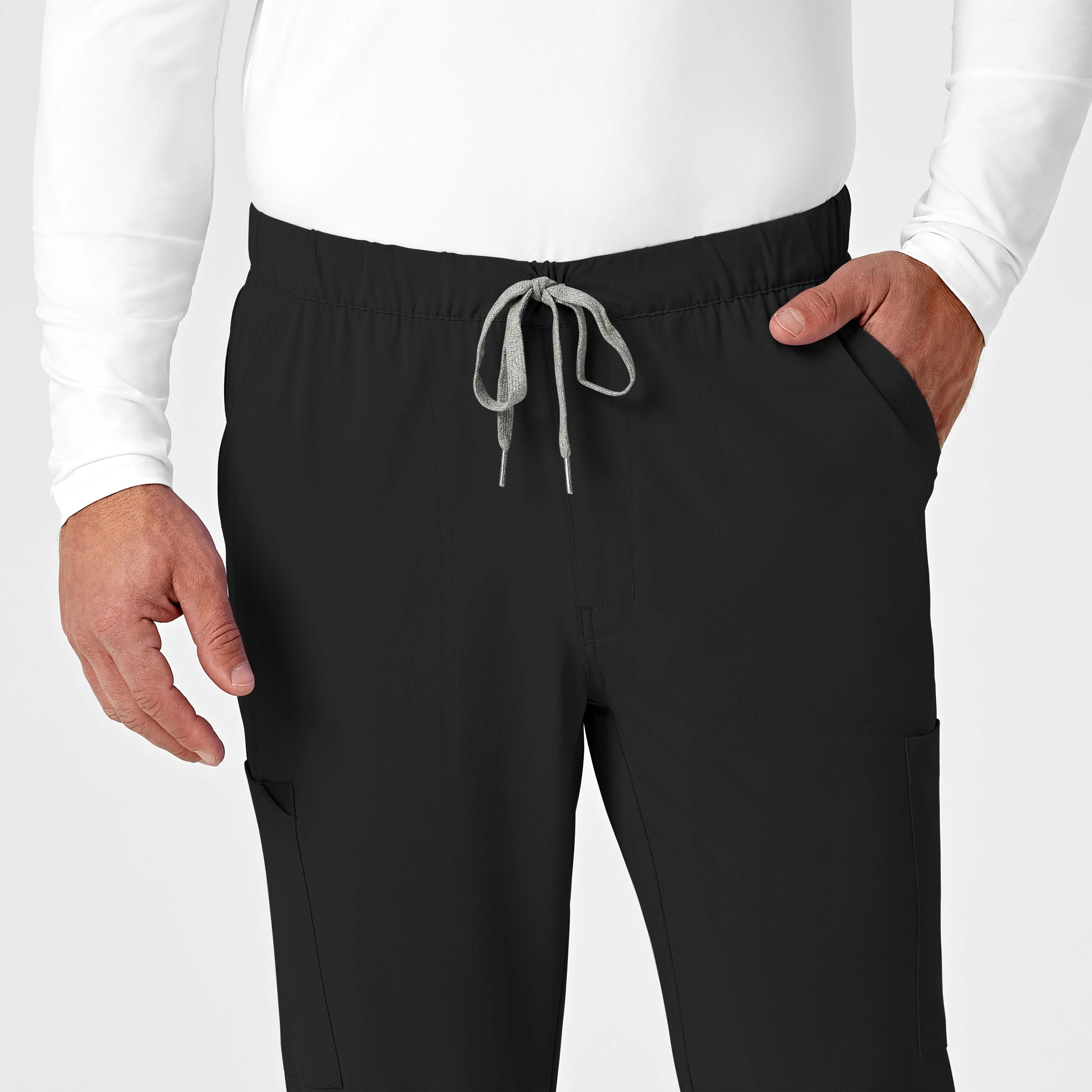 RENEW Men's Jogger Scrub Pant - Black - Image 5