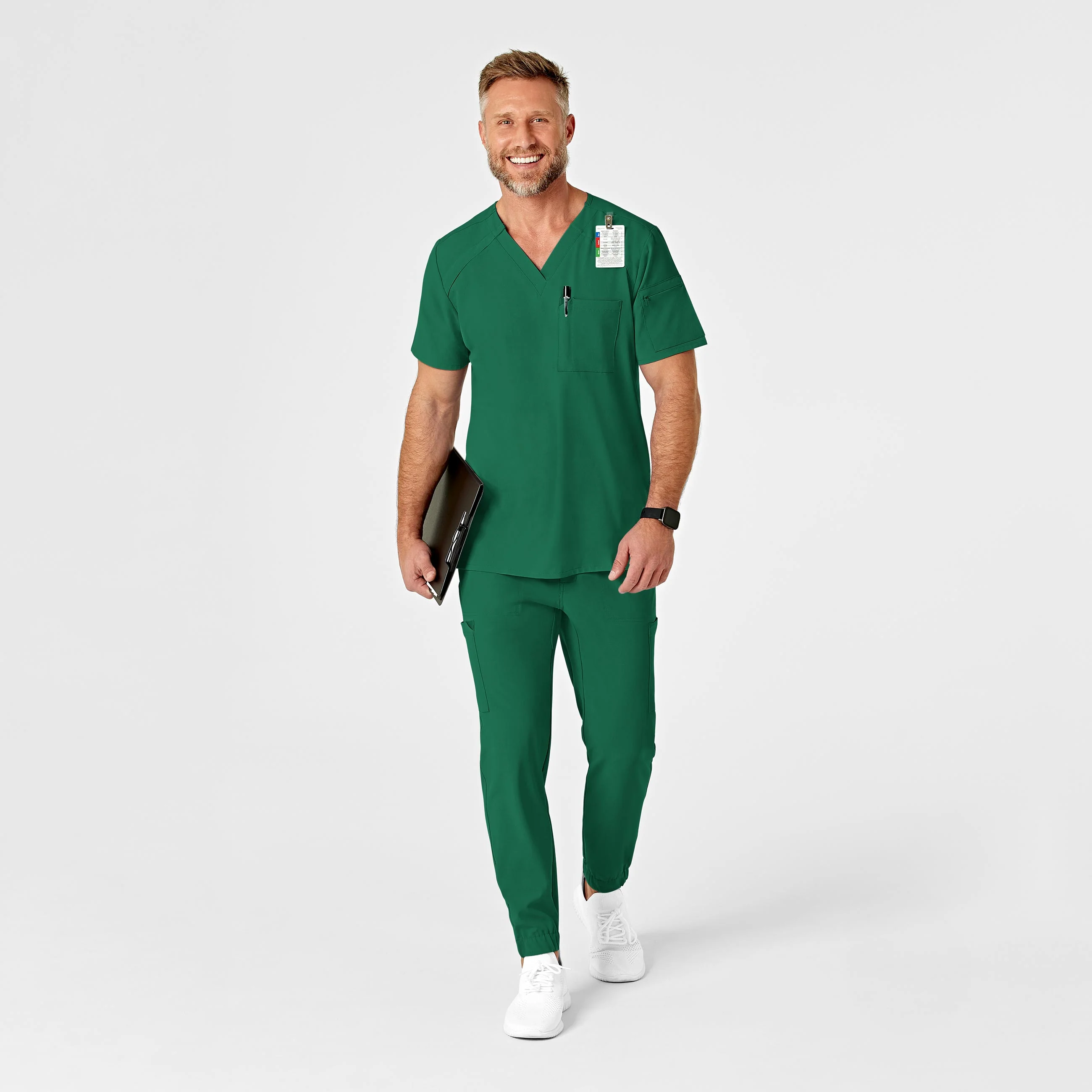 RENEW Men's Jogger Scrub Pant - Hunter - Image 3
