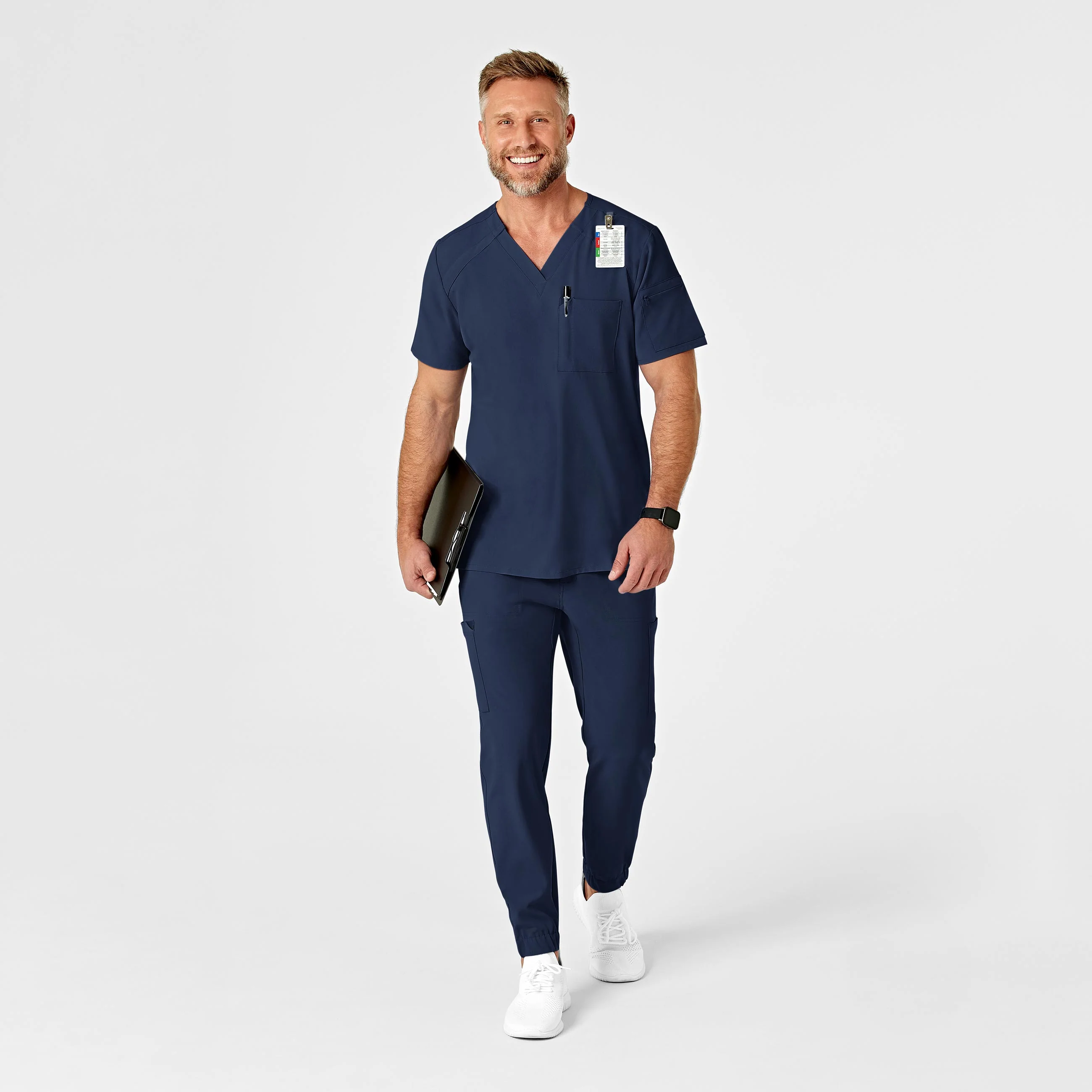 RENEW Men's Jogger Scrub Pant - Navy - Image 3