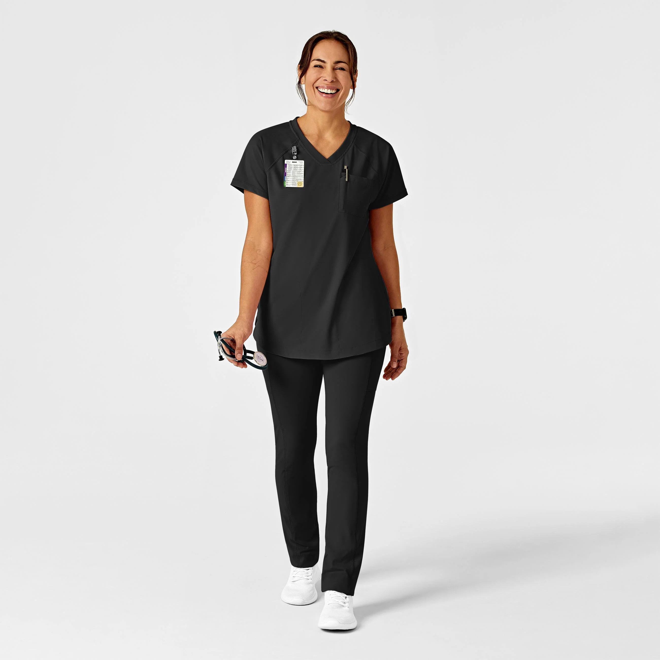RENEW Women's Straight Leg Yoga Pant - Black - Image 3