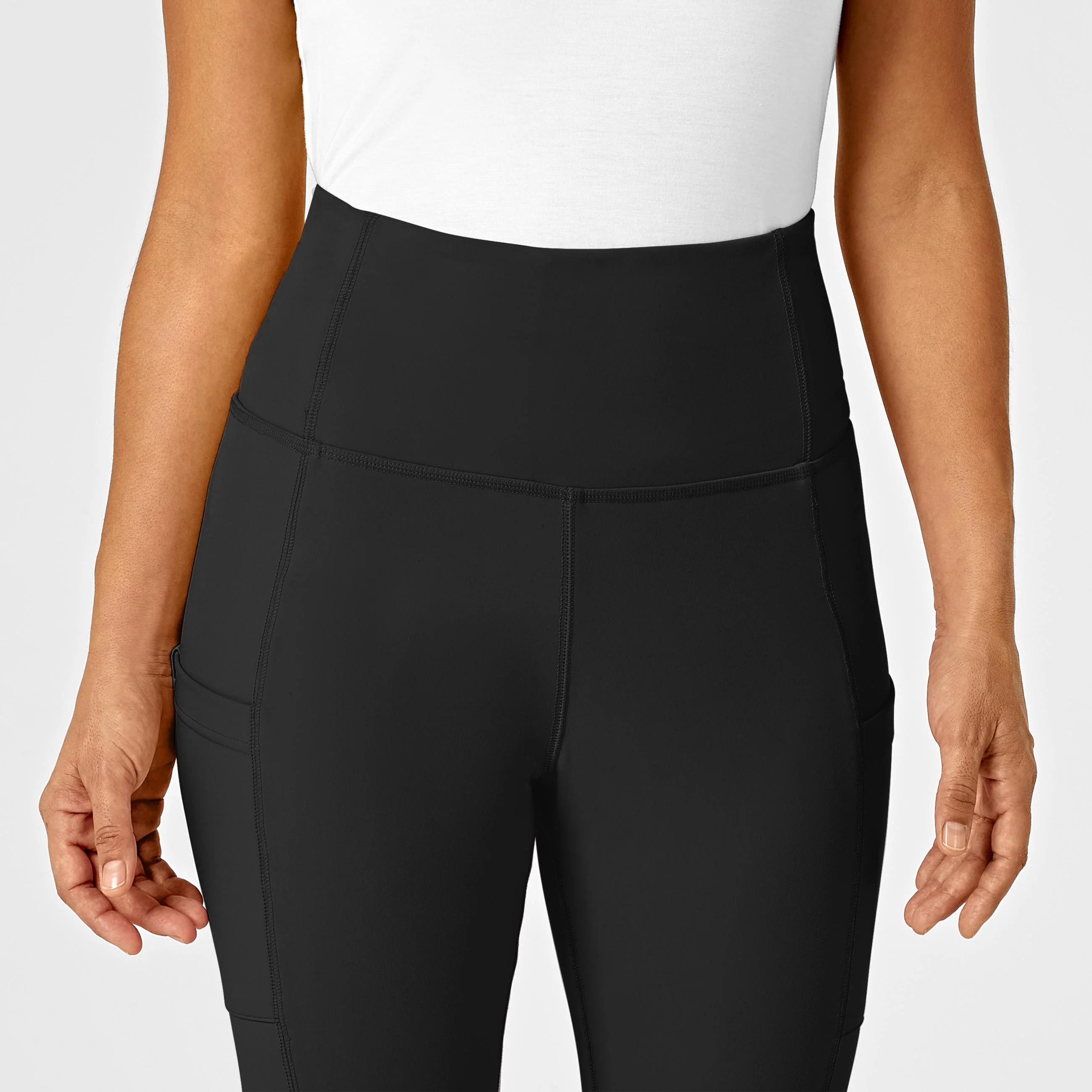 RENEW Women's Straight Leg Yoga Pant - Black - Image 5