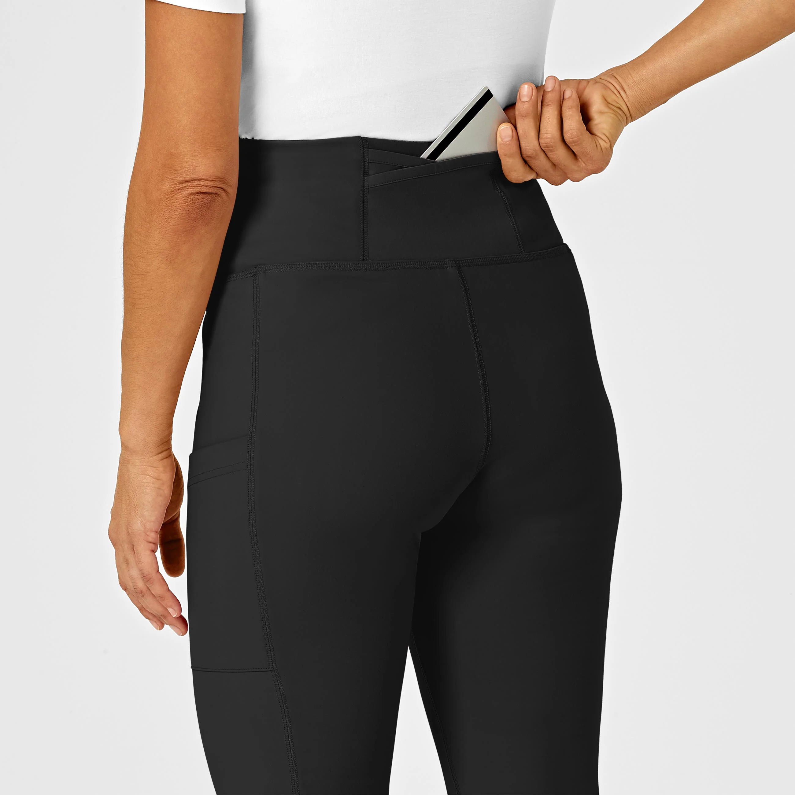 RENEW Women's Straight Leg Yoga Pant - Black - Image 9