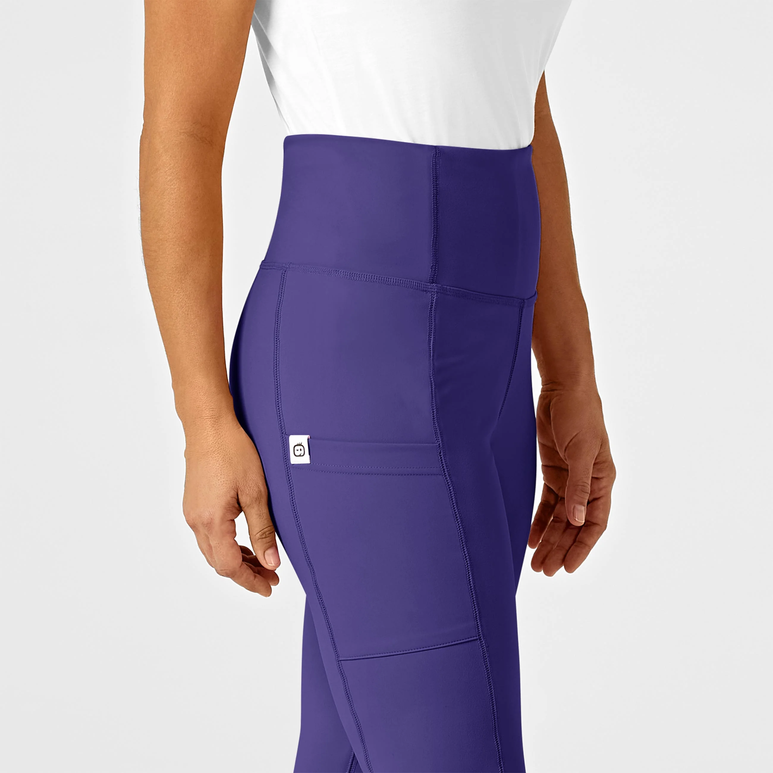 RENEW Women's Straight Leg Yoga Pant - Grape - Image 4