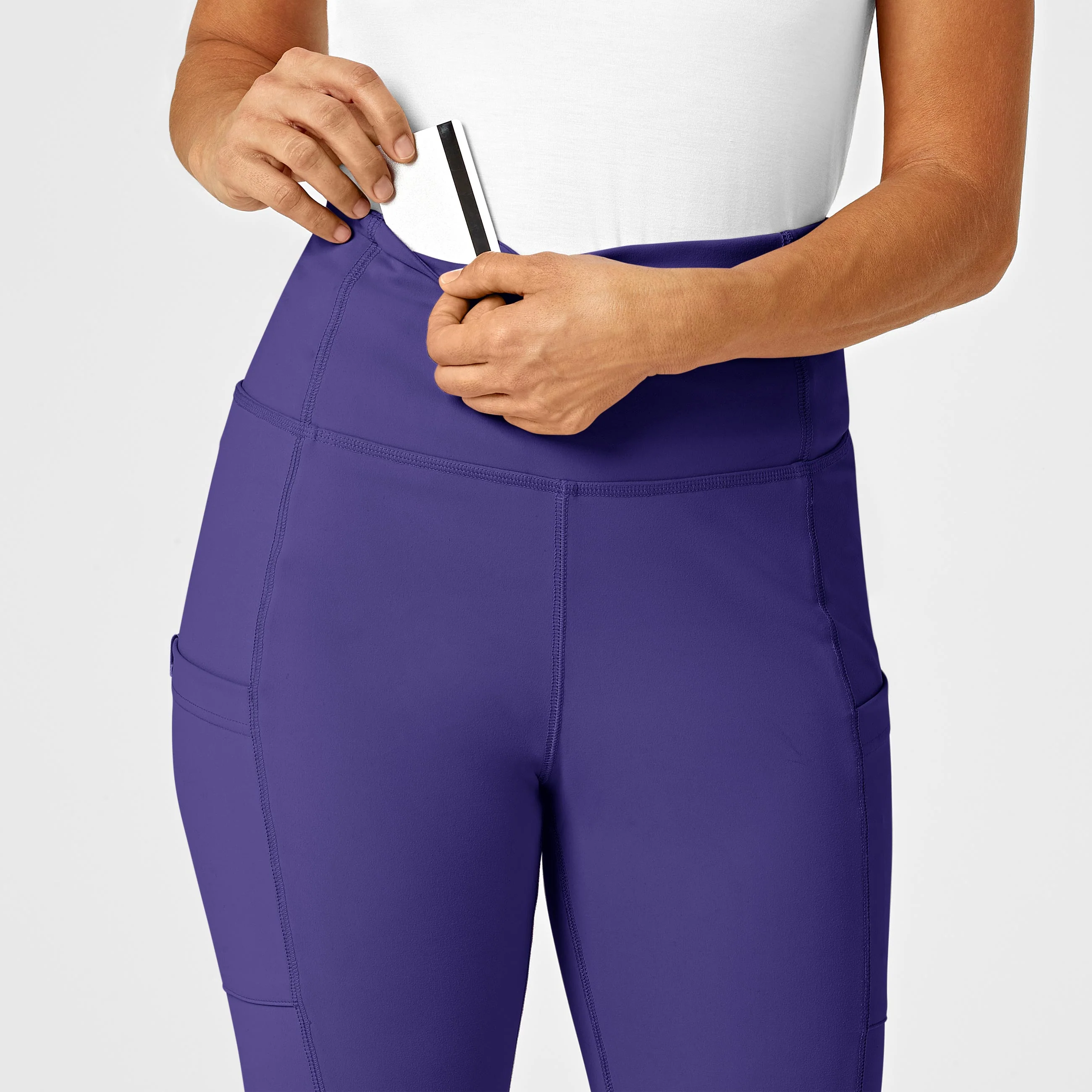 RENEW Women's Straight Leg Yoga Pant - Grape - Image 6