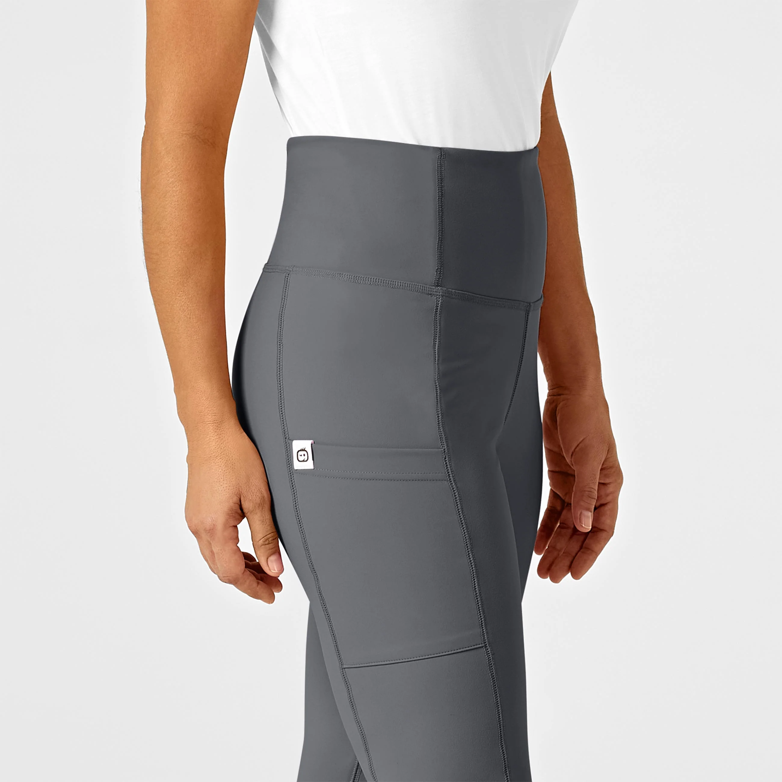 RENEW Women's Straight Leg Yoga Pant - Pewter - Image 4