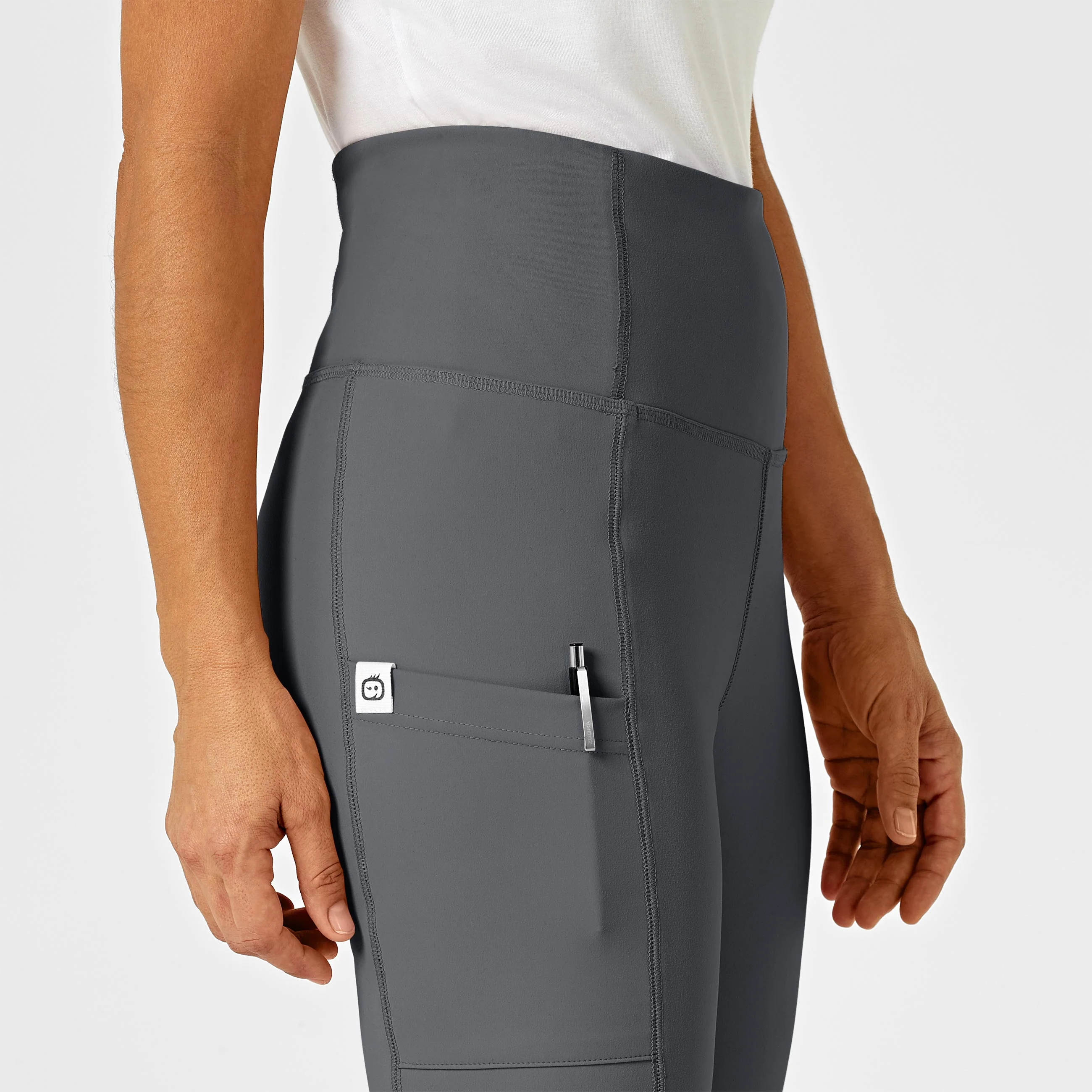 RENEW Women's Straight Leg Yoga Pant - Pewter - Image 7
