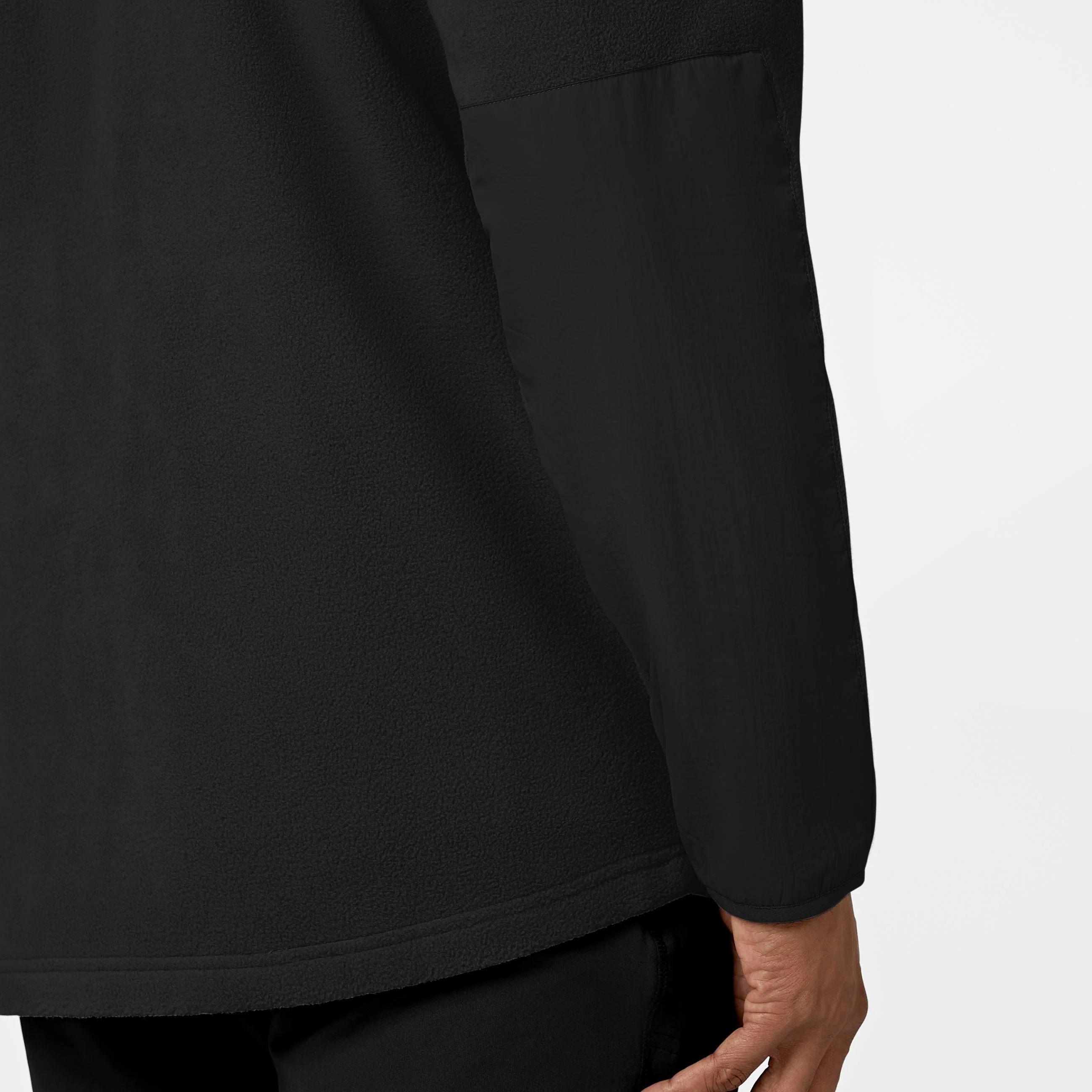 Slate Men's Micro Fleece Zip Jacket - Black - Image 11