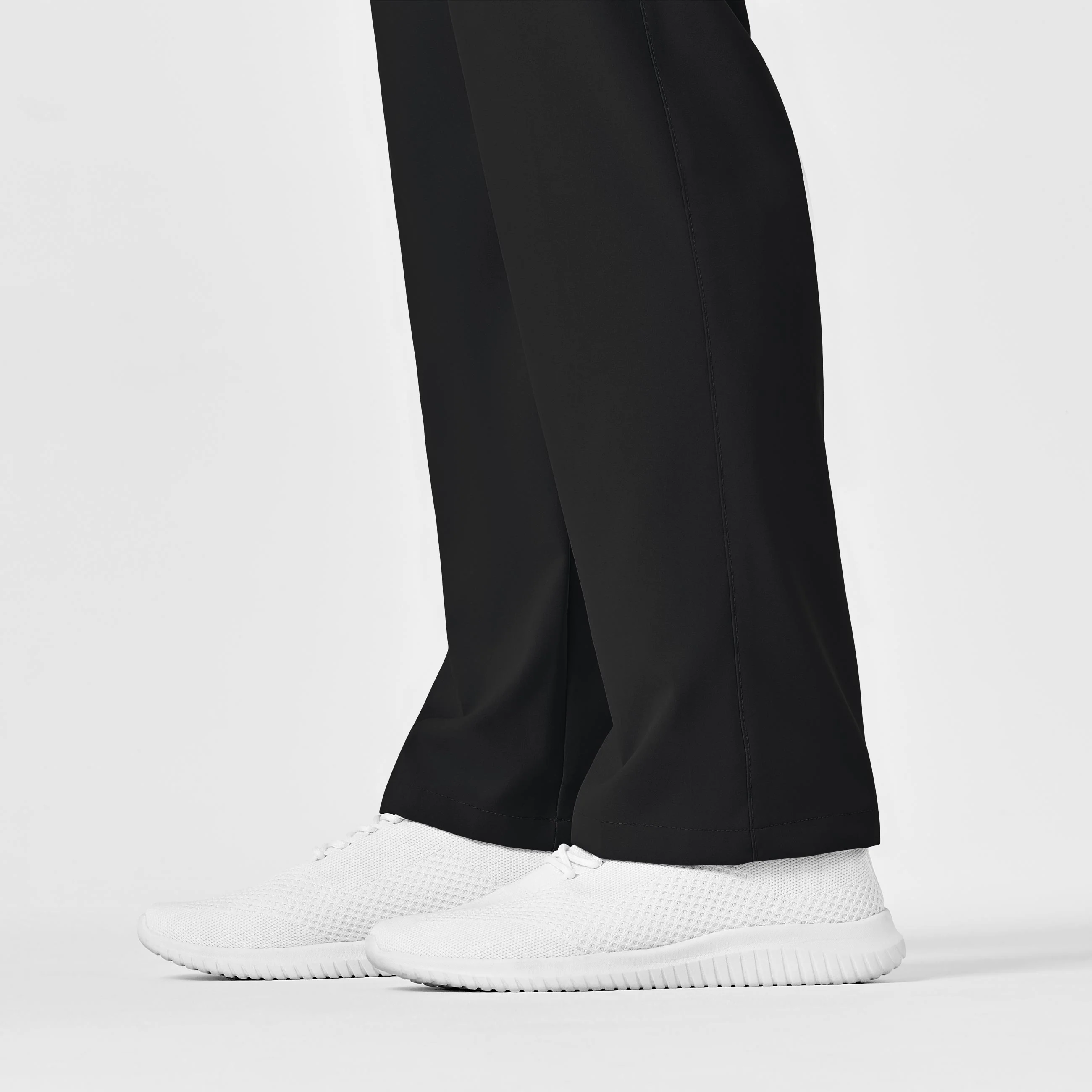 W123 Unisex Multi-Cargo Scrub Pant - Black - Image 13