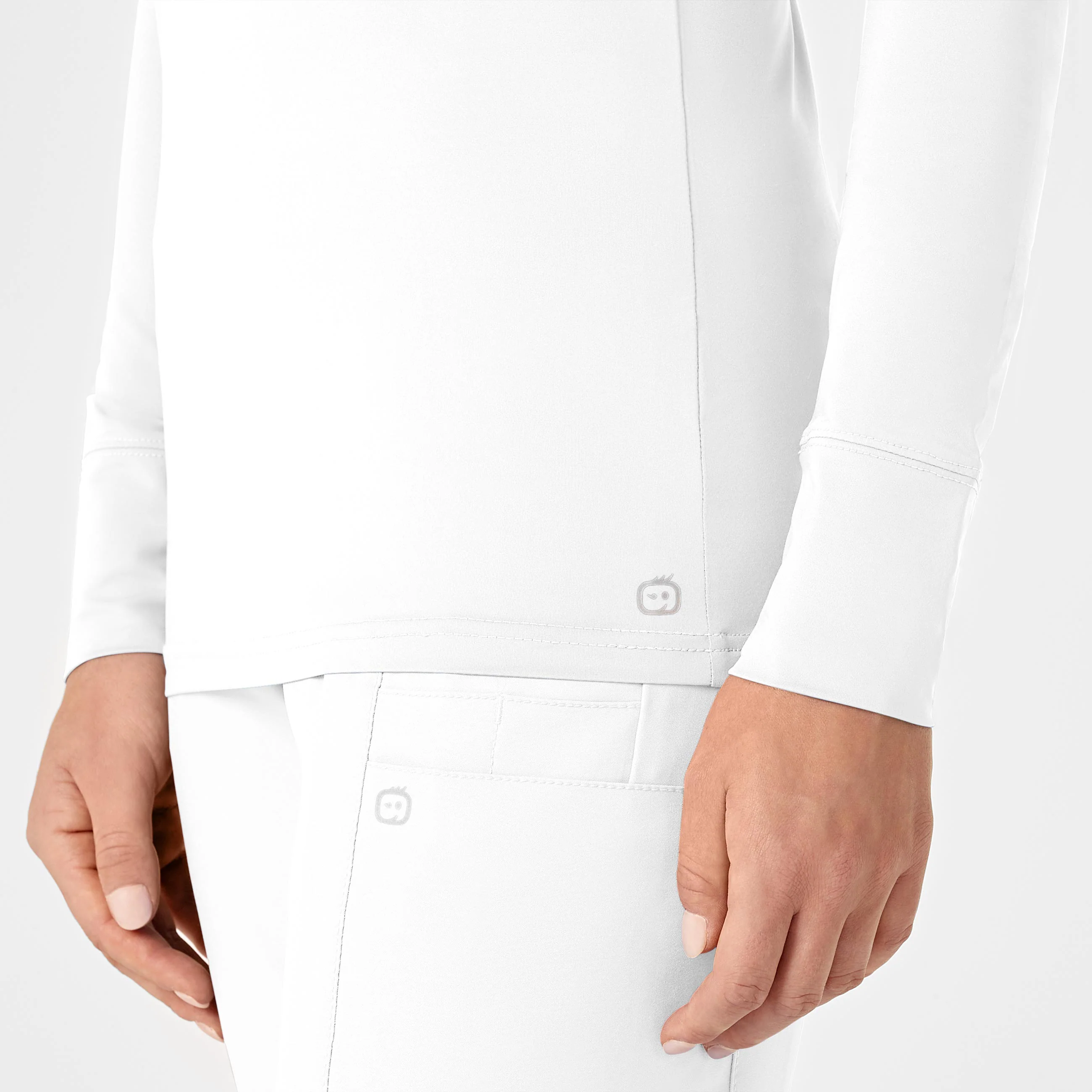 Women's Performance Long Sleeve Tee - White - Image 6