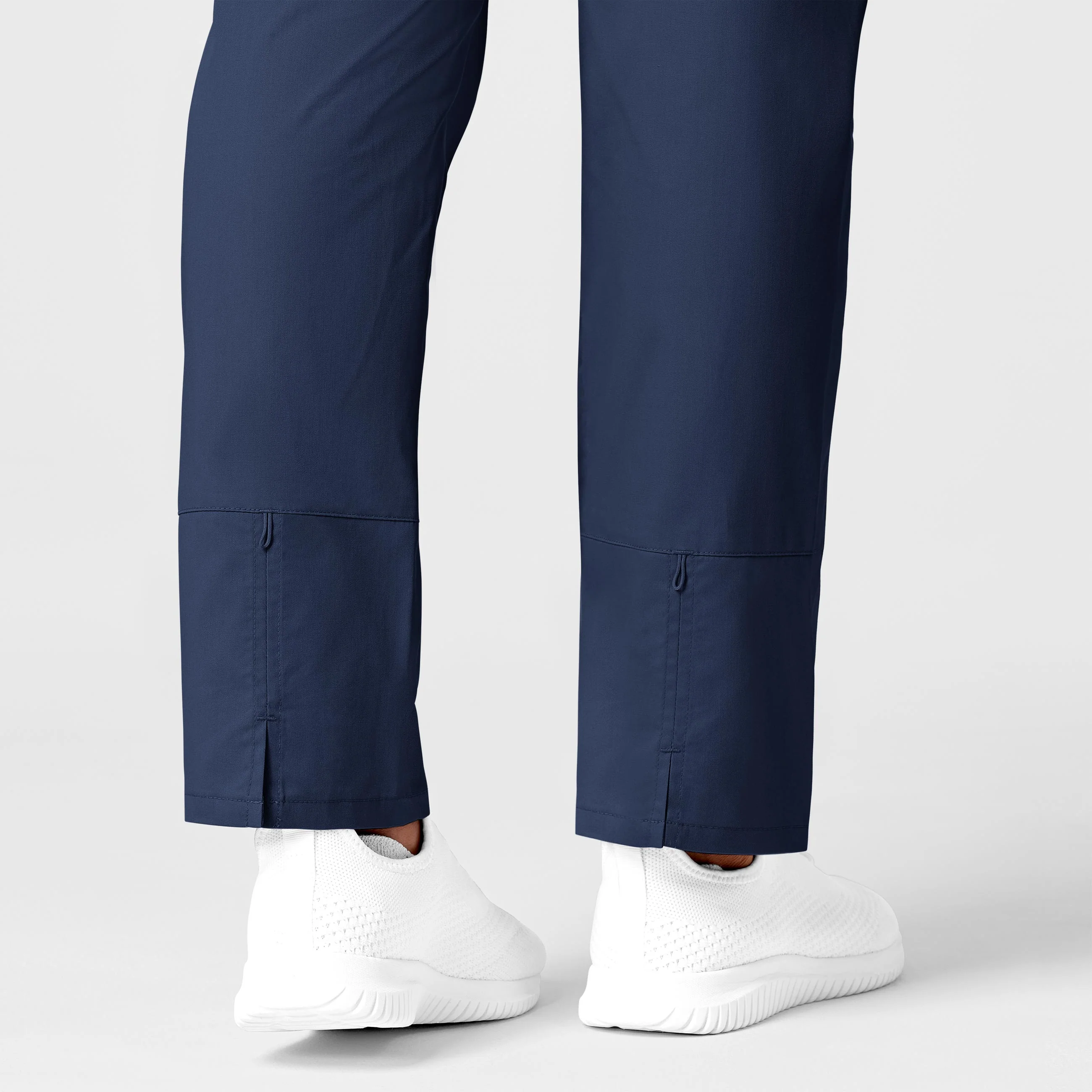 WonderWORK Women's Convertible Slim Leg Scrub Pant - Navy - Image 10