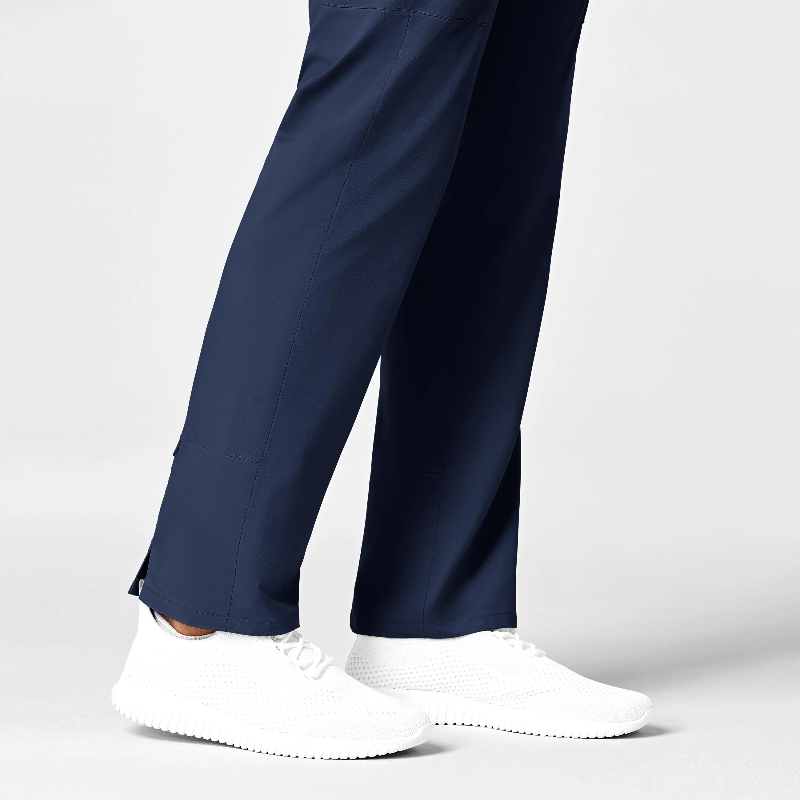 WonderWORK Women's Convertible Slim Leg Scrub Pant - Navy - Image 9