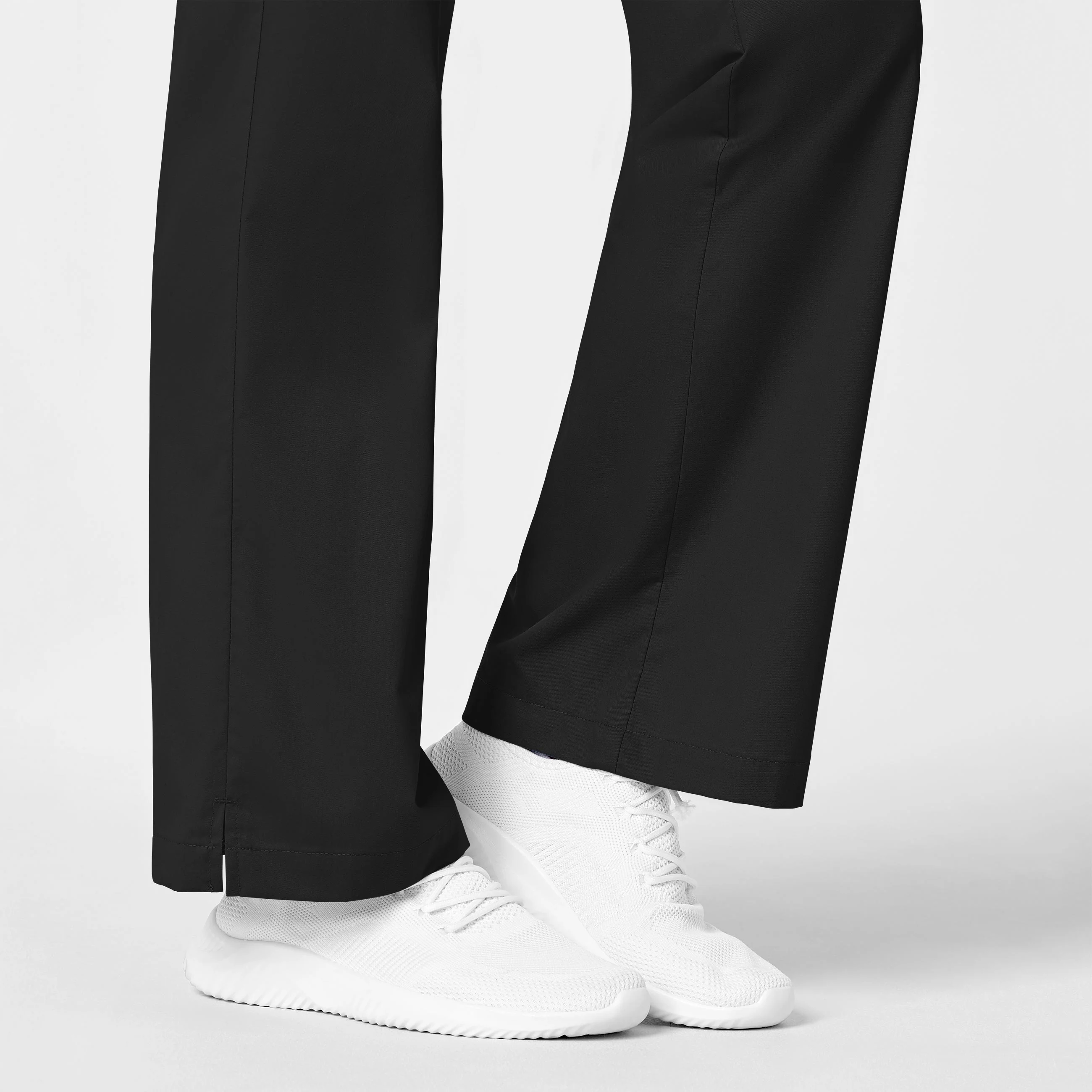 WonderWORK Women's Flare Leg Scrub Pant - Black - Image 7
